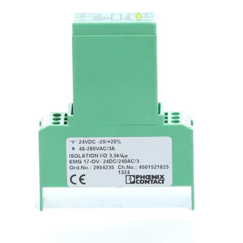 Relaimodul EMG 17OV-24DC/240AC/3 Gebraucht